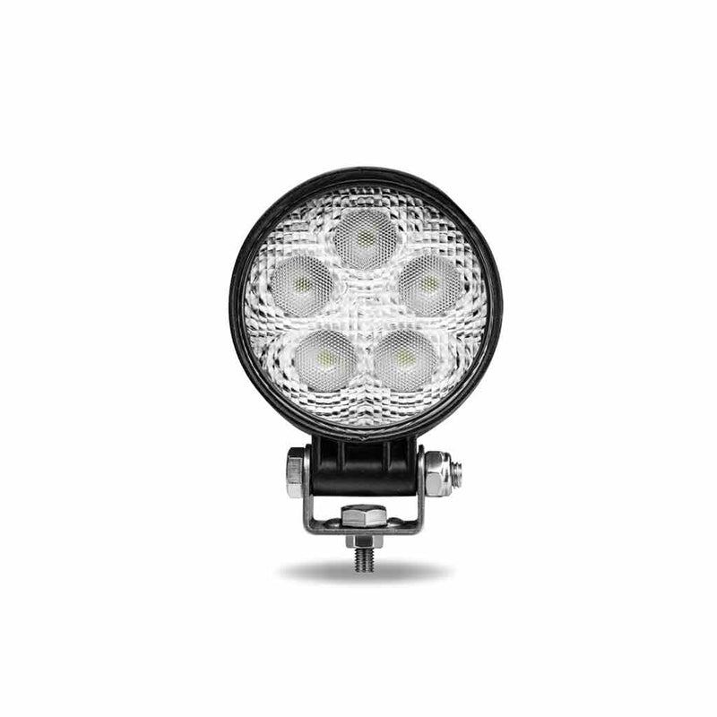 TLED-U35 Mini Round LED Flood Worklight - 900 Lumens (5 Diodes) Work light Light Gray