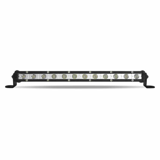 TLED-U50 12" Single Row Spot/Flood Worklight Bar - 2520 Lumens (12 Diodes) Work light Gray