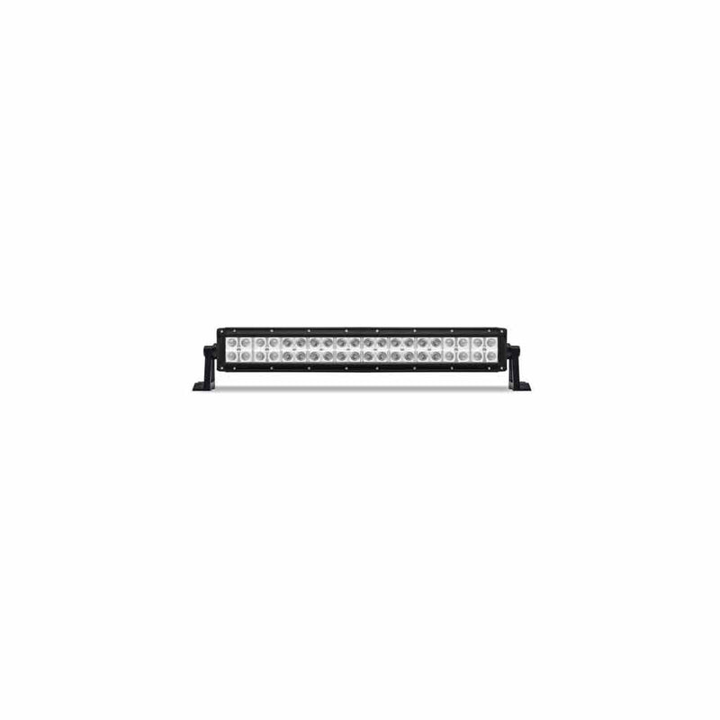 TLED-U66 20" Double Row Epistar LED Light Bar - Flood/Spot Combo (40 Diodes) - 4800 Lumens Work light Gray