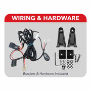 TLED-U68 40" Double Row Epistar LED Light Bar - Flood/Spot Combo (80 Diodes) - 9600 Lumens Work light Light Gray