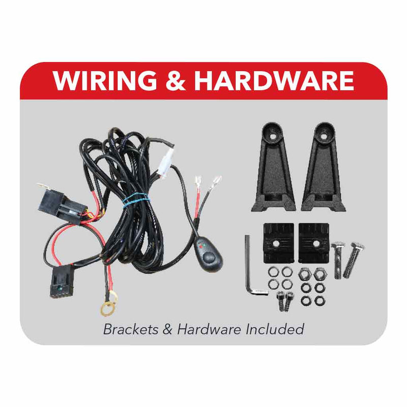 TLED-U69 50" Double Row Epistar LED Light Bar - Flood/Spot Combo (96 Diodes) - 11520 Lumens Work light Light Gray