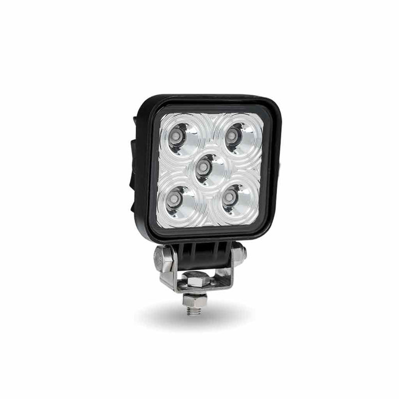 TLED-U89 Stellar Mini Square High Powered Cree LED Worklight - Spot (5 Diodes) - 1200 Lumens Work light Dark Slate Gray