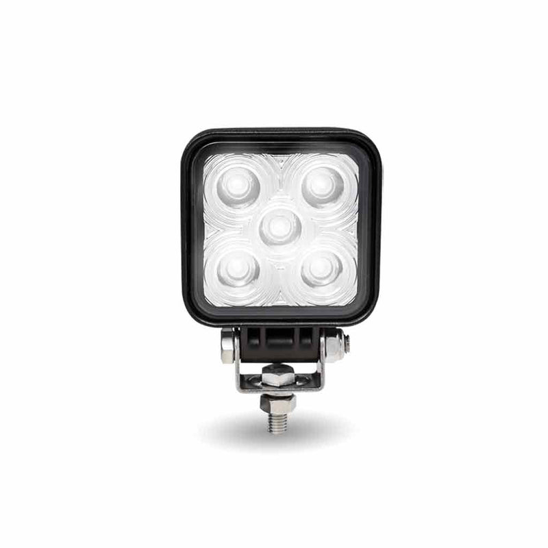 TLED-U89 Stellar Mini Square High Powered Cree LED Worklight - Spot (5 Diodes) - 1200 Lumens Work light Light Gray
