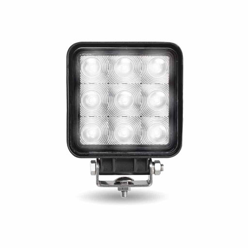 Dark Slate Gray Stellar Universal Square High Powered LED Work Lamp (9 Diodes) - 1350 Lumens - Spot Work light