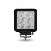 TLED-U94 Stellar Universal Square High Powered LED Work Lamp (9 Diodes) - 1350 Lumens - Flood Work light Light Gray