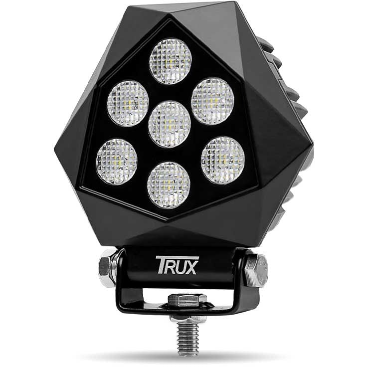 TLED-US4 4.5″ Stealth Series LED Work Lamp – Flood Beam | 3200 Lumens Work light Light Gray