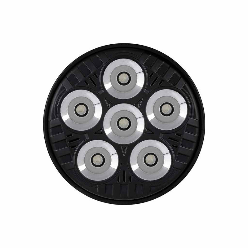 TLED-UX10 Legacy Series 4411 LED Replacement Black Round LED Work Light – Spot Beam | 2000 Lumens Work light Dark Slate Gray