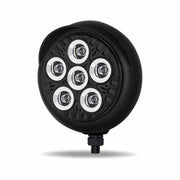 TLED-UX5 LEGACY SERIES ROUND LED LOAD/WORK LIGHT WITH BLACK FRONT - BLACK HOUSING - BLACK VISOR Work light Light Gray