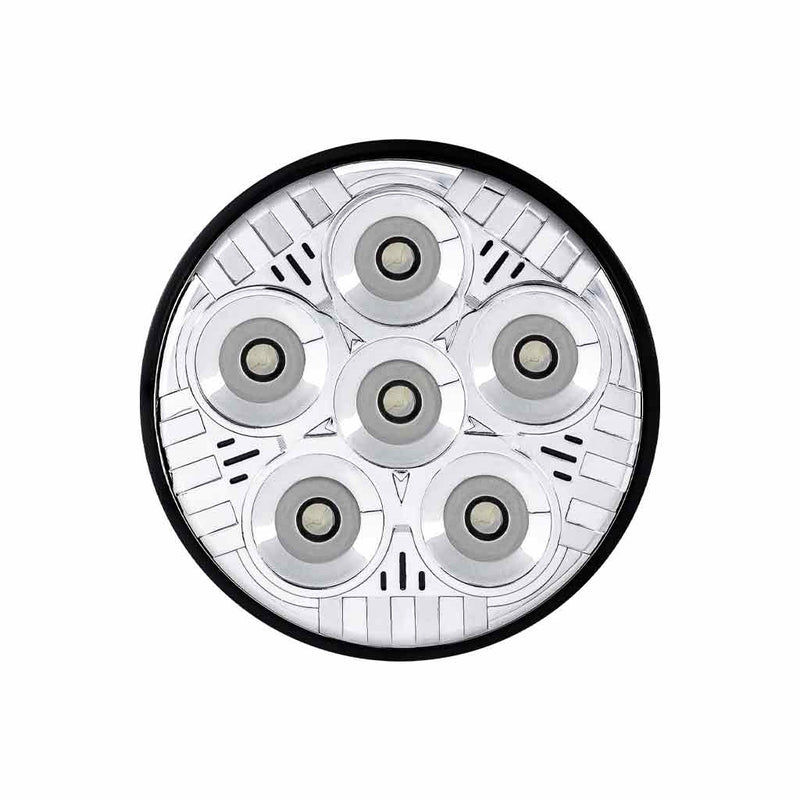 TLED-UX9 LEGACY SERIES 4411 LED REPLACEMENT WITH CHROME FRONT Work light Light Gray