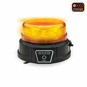TLED-W12 Remote Controlled Rechargeable Class 1 Amber LED Warning Beacon with 36 Flash Patterns - Magnetic Base BEACON/WARNING Goldenrod
