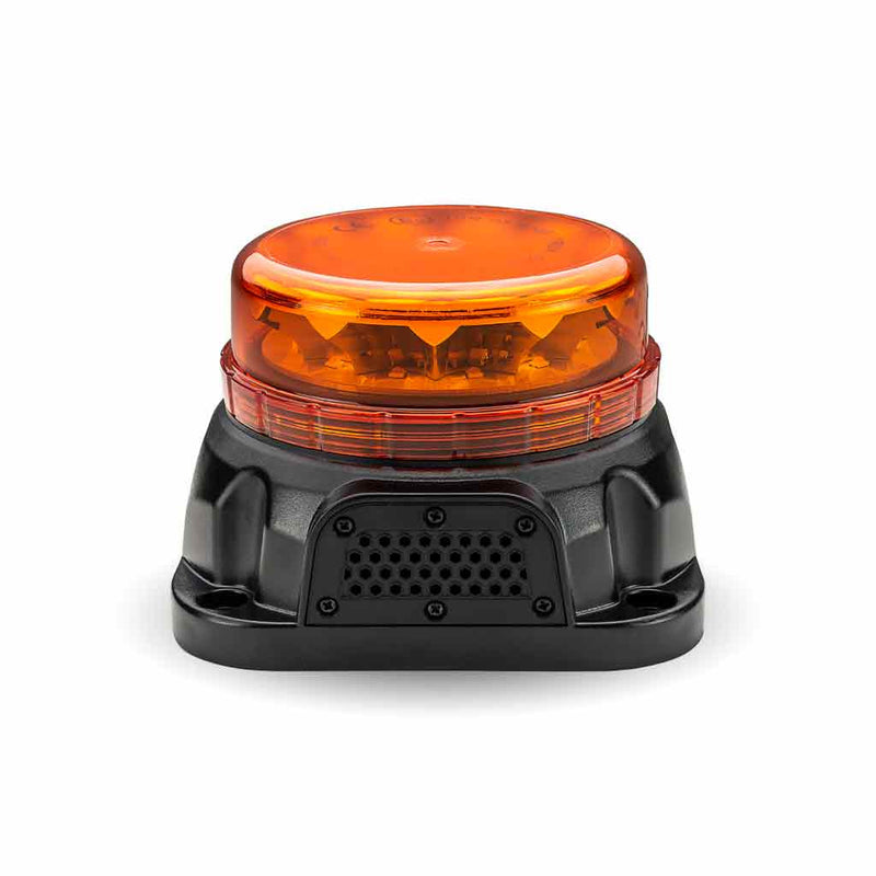 TLED-W13 Back-Up Alarm Class 1 Amber LED Warning Beacon with 36 Flash Patterns STROBE Dark Salmon