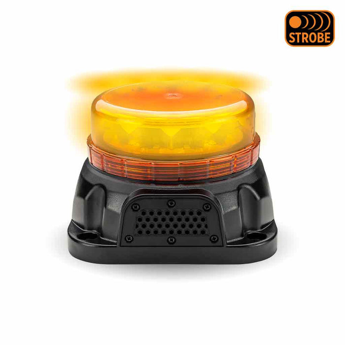 Goldenrod Back-Up Alarm Class 1 Amber LED Warning Beacon with 36 Flash Patterns BEACON/WARNING