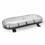 TLED-W17 14" Low Profile Class 1 Amber LED Warning Light Bar with 36 Flash Patterns -Bracket base WARNING/LIGHT BAR Light Gray