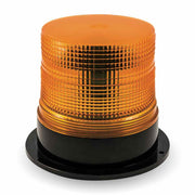 TLED-W1 Amber Medium Profile Single Flash Beacon Light - 380 LM (3 Diodes) STROBE Black