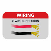 TLED-W1 Amber Medium Profile Single Flash Beacon Light - 380 LM (3 Diodes) STROBE Light Gray