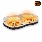 Permanent Mount 3 Flash Light Bar - 1440 LM (18 Diodes) STROBE Wheat