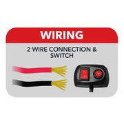 Permanent Mount 3 Flash Light Bar - 1440 LM (18 Diodes) STROBE Light Gray