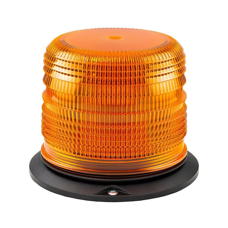 TLED-W6 Amber LED Class 1 Warning Beacon with 36 Flash Patterns (Stud/bolt mount) STROBE Dark Slate Gray