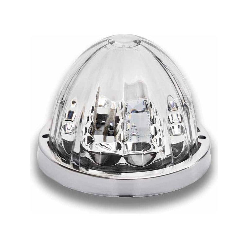 Watermelon (Starburst) light LED with Tower Bulb & Lock Ring (Choose color) Watermelon Light Amber,Red,Amber/Blue,Amber/Green,Amber/Purple,Clear Amber,Clear Red,Red/Blue,Red/Green,Red/Purple,Red/White Light Gray