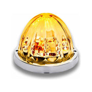 Watermelon (Starburst) light LED with Tower Bulb & Lock Ring (Choose color) Watermelon Light Clear Amber Light Gray