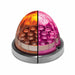 Rosy Brown Dual Revolution Amber/Pink Watermelon LED with Reflector Cup & Lock Ring (19 Diodes) watermelon sealed led