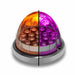 Rosy Brown Dual Revolution Amber/Purple Watermelon LED with Reflector Cup & Lock Ring (19 Diodes) watermelon sealed led