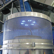 8" Star Blue LED for 15" Donald. & Vortox Air Breather (24 Diodes) Air Cleaner Dark Slate Gray