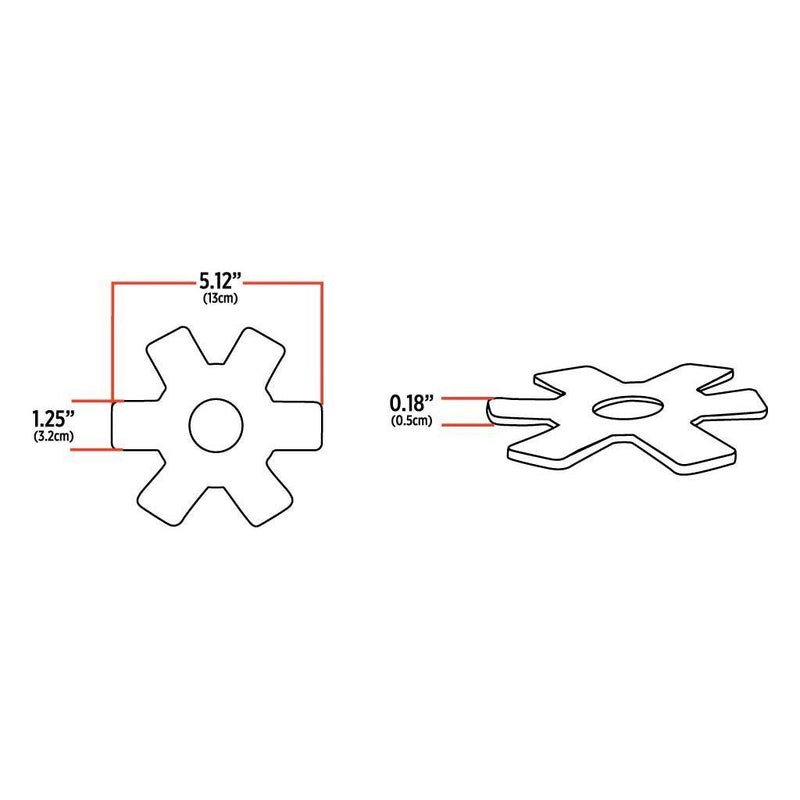 TLED-X3A 5" Star Amber LED for 13" Donaldson Air Breather (24 Diodes) Air Cleaner Lavender