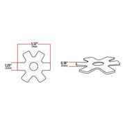 TLED-X3G 5" Star Green LED for 13" Donaldson Air Breather (24 Diodes)" Air Cleaner Lavender