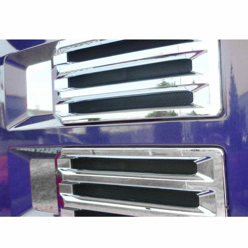 TM-1118 MACK ANTHEM Air Intake Grille Trims (2018+) Dark Slate Gray