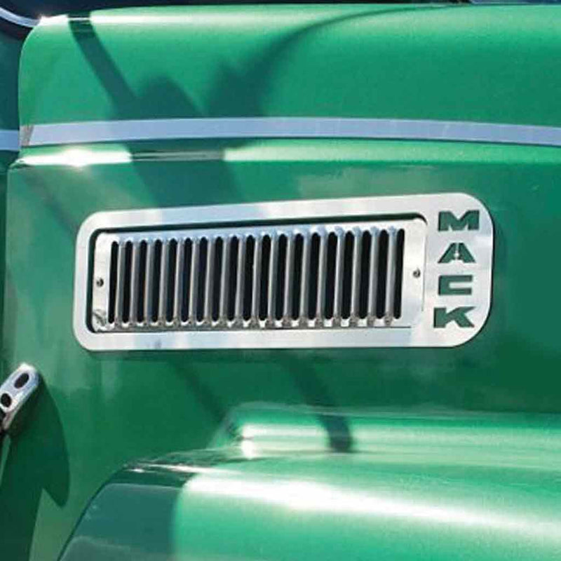 TM-1412 MACK CH Air Intake Grille (All Years) – OEM Replacement (grille only) Exterior Trim Sea Green