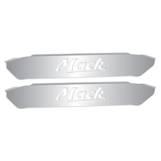 Gray TM-1418 MACK Door Kick Plates (All Years) – Mack Logo Cutout