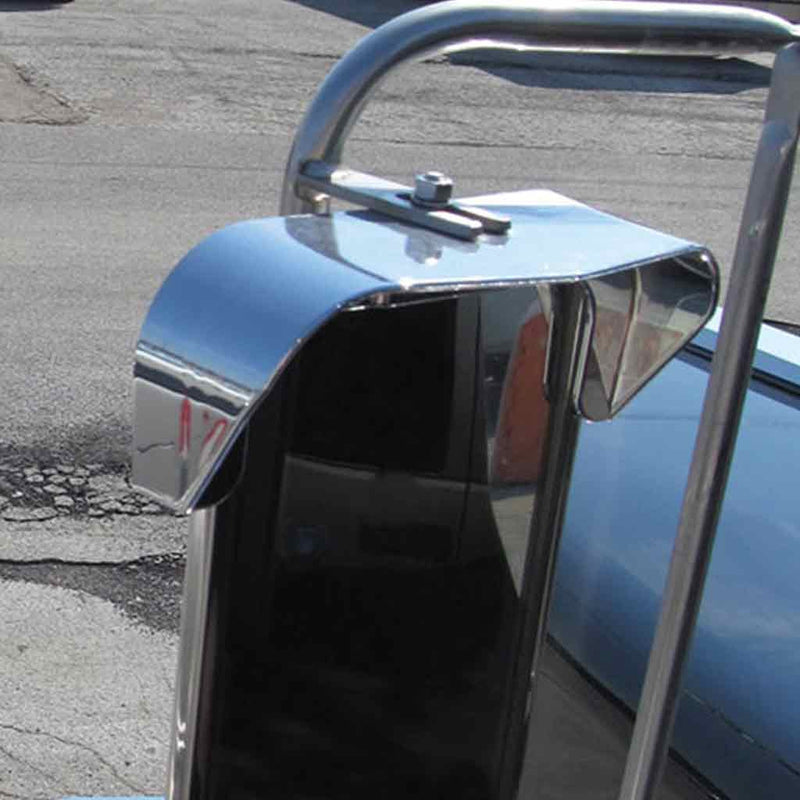 TM-2006 Visor for West Coast Mirrors VISOR Slate Gray