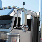 TM-2008 Heated West Coast Mirror – 7″ Wide x 16″ High Mirror Gray