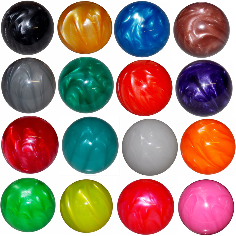 Pearl Shift Knobs (1/2"-13 female threads) Twisted Shifterz (Choose Color) SHIFTER Amber,Black,Blue,Brown,Gray,Green,Neon Green,Neon Orange,Neon Pink,Neon Yellow,Orange,Pink,Purple,Red,Teal,White Firebrick