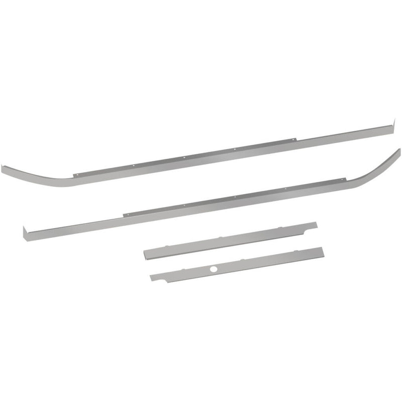 TP-10114 Peterbilt 579 Blank, Cab, 63" Sleeper & Extension Panel Kit with Block Heater Hole (2013+) Dark Gray