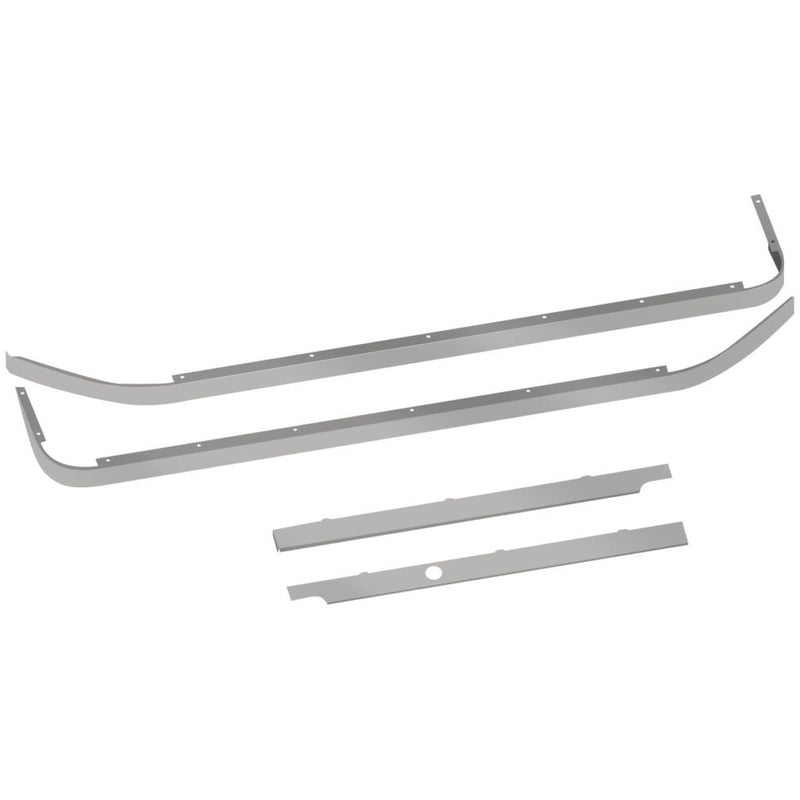 TP-10137 Peterbilt 579 Blank, Cab & 80" Sleeper Panel Kit with Block Heater Hole Dark Gray