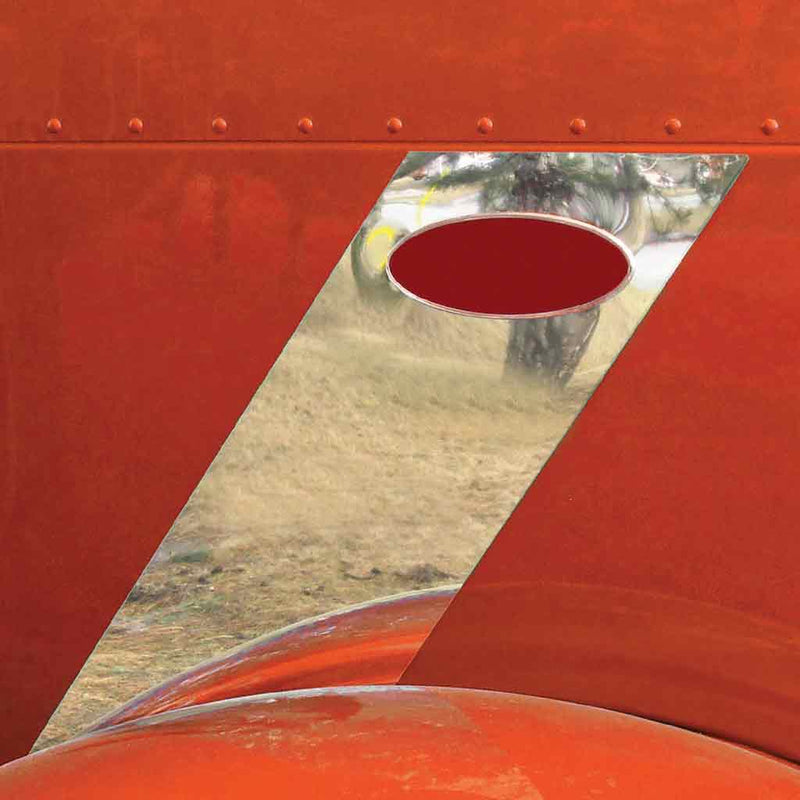 TP-1113 Peterbilt 389 Hood Emblem - Stripe Accent Brown