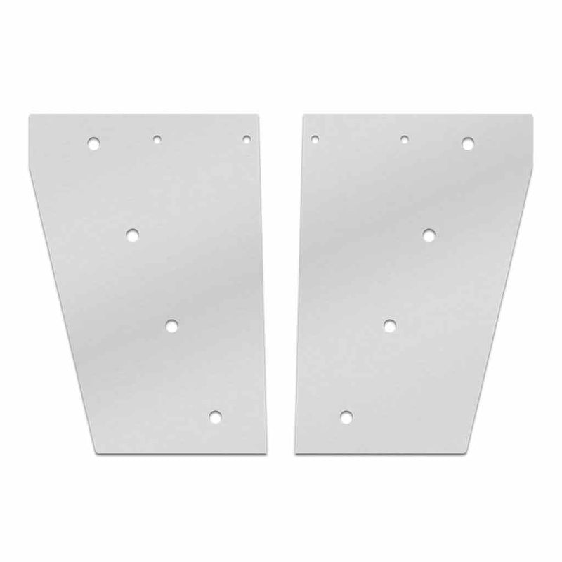TP-1305 Peterbilt 379 Cowl Panel with 8 X 2" Light Holes" Cowl Panel Light Gray