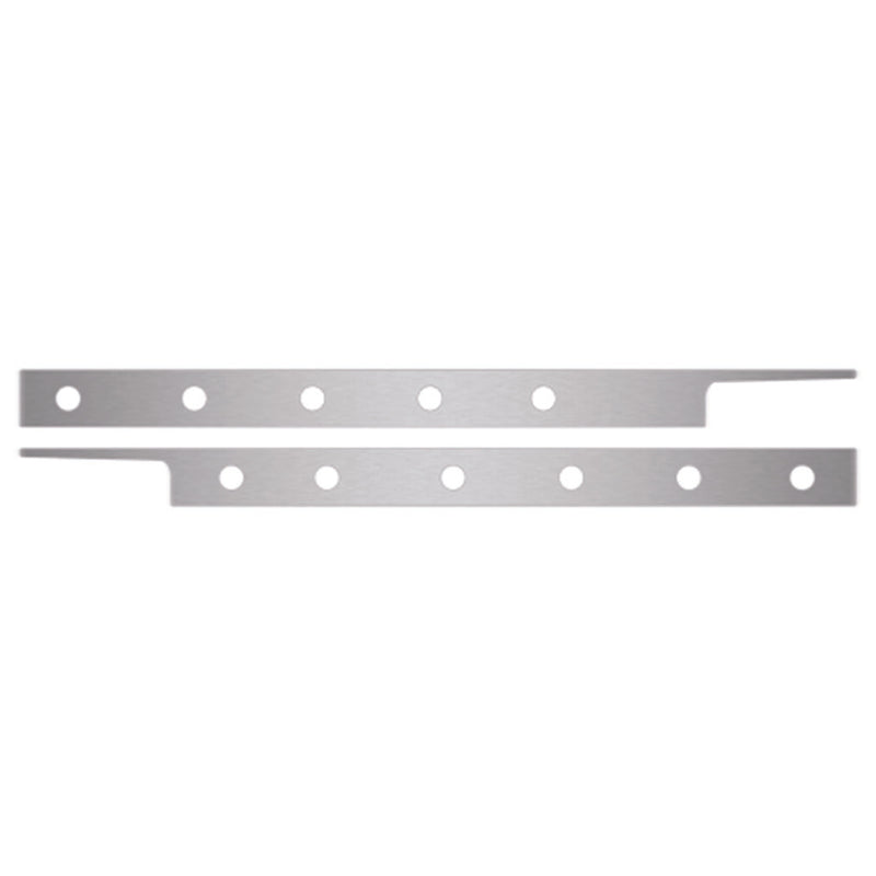 TP-1308 Peterbilt 389 Cab Panel with 10 x 2" Light Holes CAB PANEL Gray