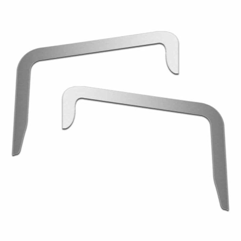 TP-1431 Peterbilt Window Shade - Convex Mirror Cutout on Passenger Side (2013+) DOOR WINDOW SHADE Light Gray