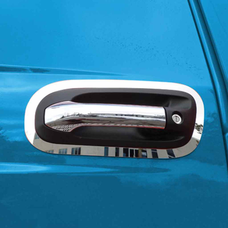 TP-1433 Peterbilt 579 Door Handle Trim DOOR TRIM Steel Blue