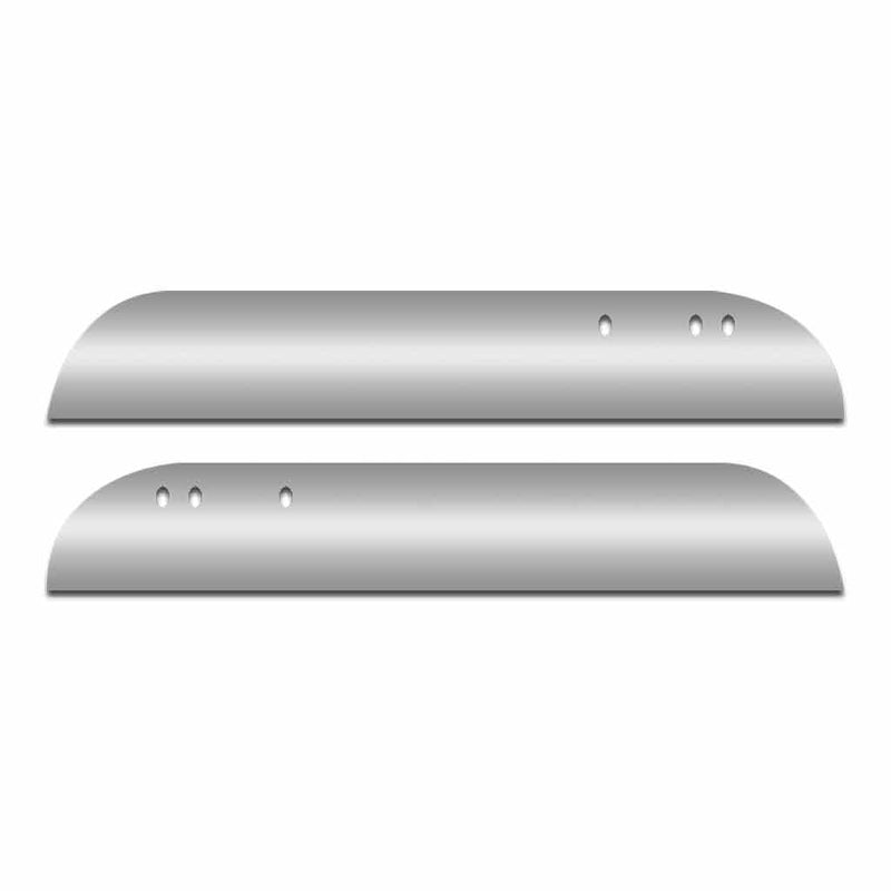 TP-1436 Peterbilt 5" Chop Top Window Panel - Door Mounted Mirror WINDOW CHOP TOP Gray