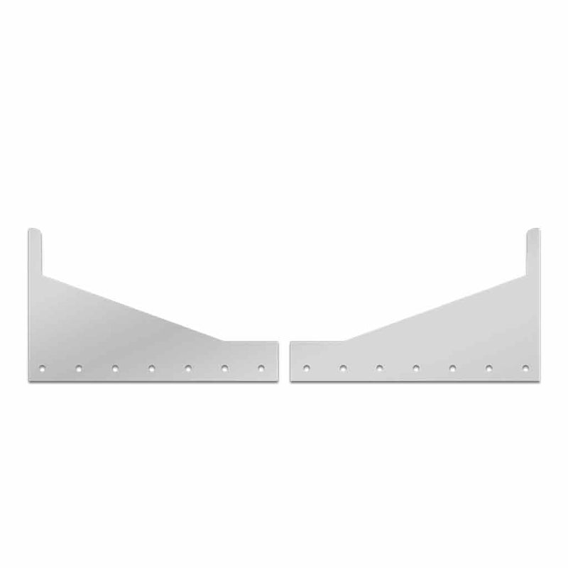 TP-15129 Peterbilt 378-379-386-388-389-579 36"-48"-63" Sleeper Extension Panel with 8 3/4" Button Holes SLEEPER PANEL Light Gray