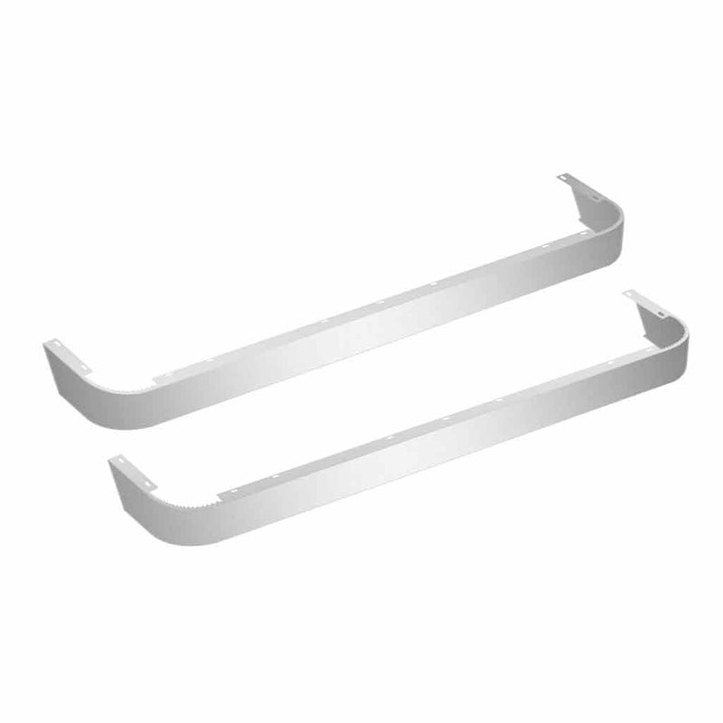 TP-15158 Peterbilt 389 72" Blank Sleeper Panel - Without Extender (2014+) SLEEPER PANEL Light Gray