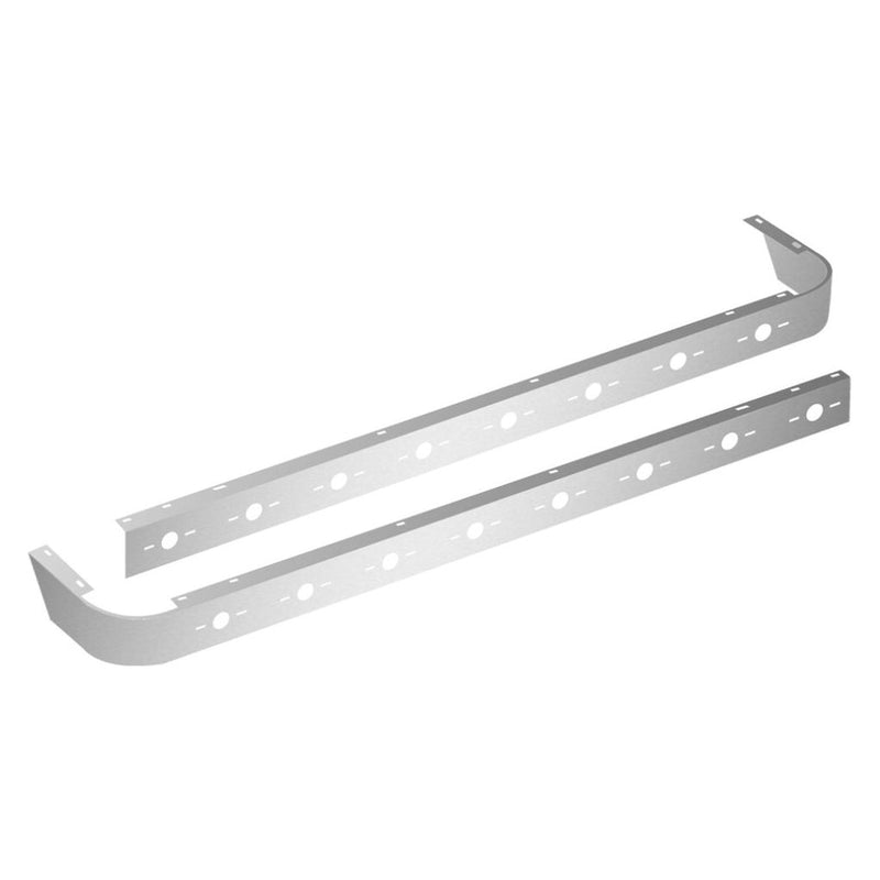 TP-15161 Peterbilt 389 78" Sleeper Panel with 16 Slotted Light Holes (2014+) SLEEPER PANEL Light Gray