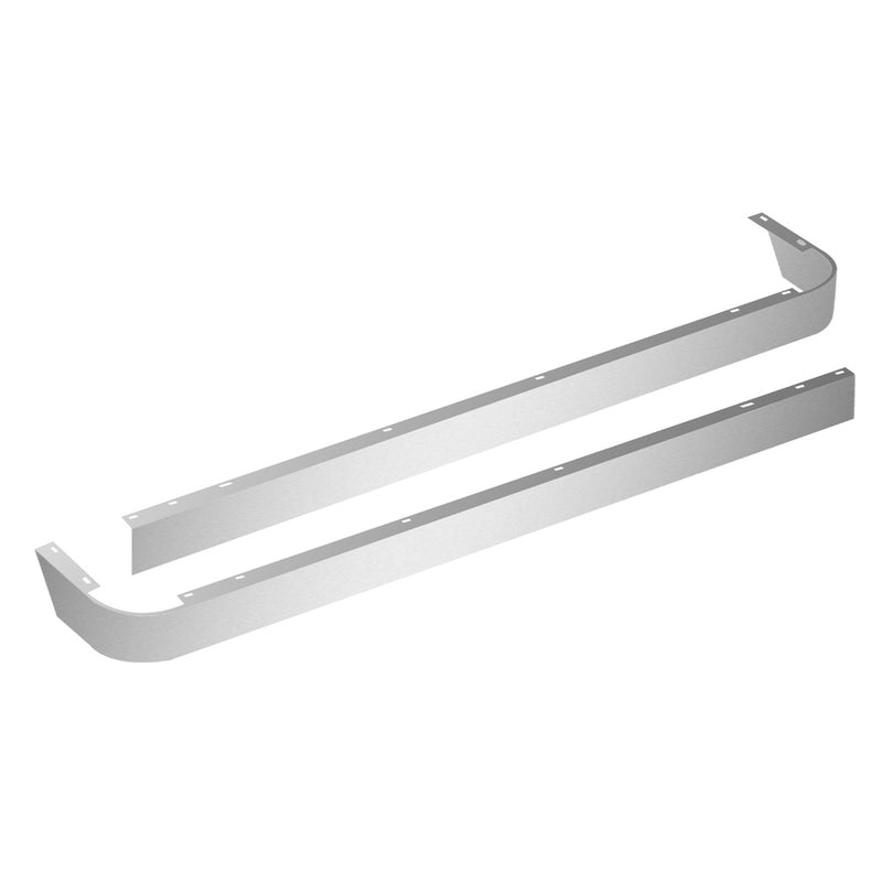 TP-1569 Peterbilt 389 70" Blank Sleeper Panel for Extender (2007 - 2011) SLEEPER PANEL Light Gray