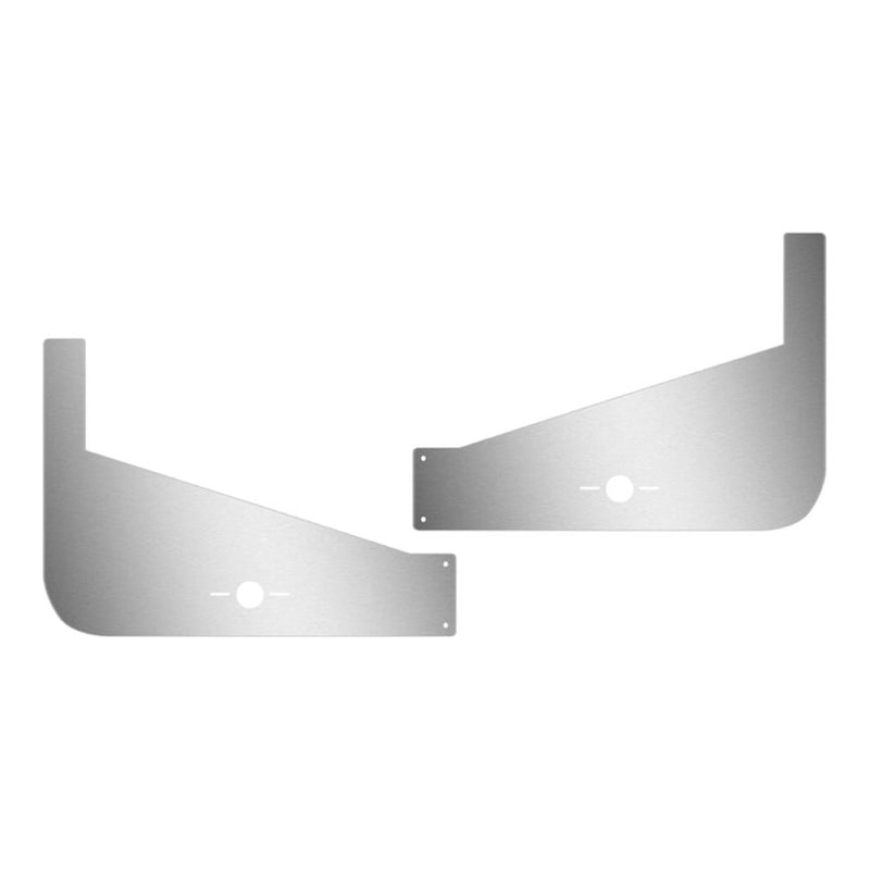 TP-1574 Peterbilt 389 70" Sleeper Extension Panel with 2 Slotted Light Holes (2007 - 2011) SLEEPER PANEL Light Gray