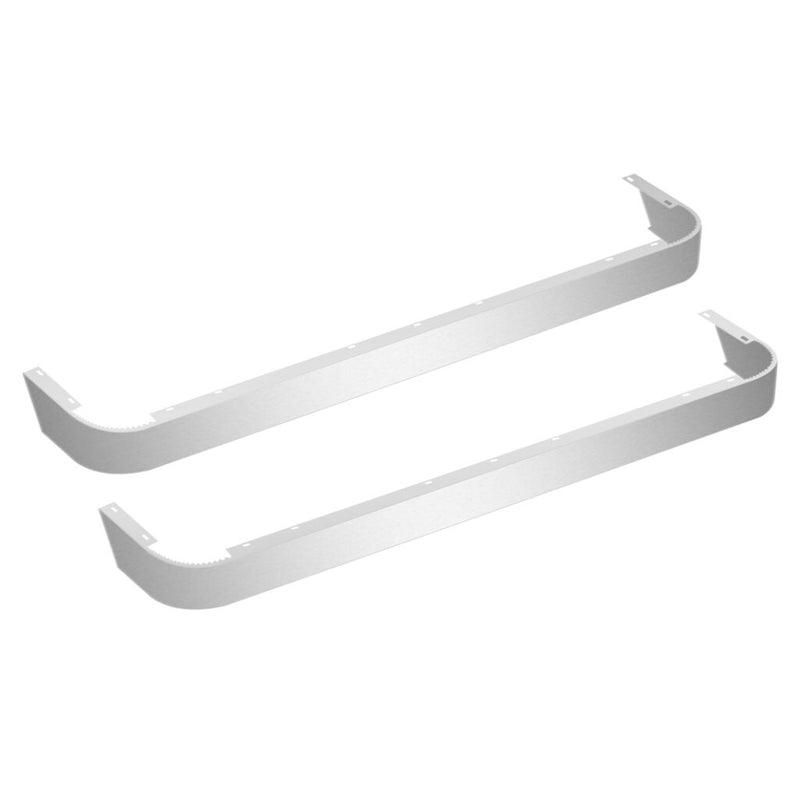 TP-1586 Peterbilt 389 63" Blank Sleeper Panel Without Extender (2007 - 2011) SLEEPER PANEL Light Gray