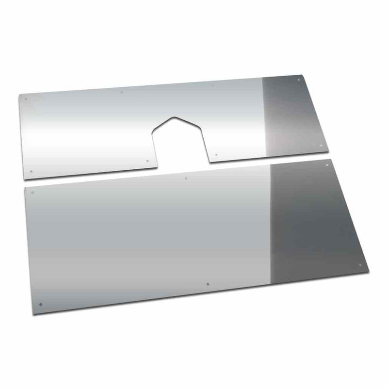 TP-1602 Peterbilt 379 Battery Box / Tool Box Panel (1993+) BATTERY & TOOL BOX TRIM Gray